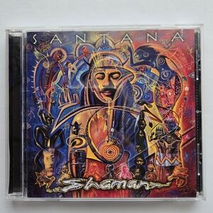 Santana Shaman CD 2002 Arista Collaboration Bandlink 07822-14737-2
